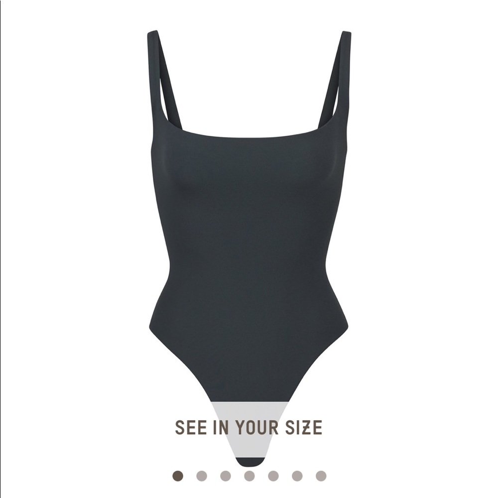 FITS EVERYBODY SQUARE NECK BODYSUIT - SKIMS
